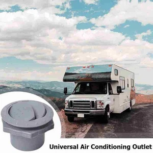 Universal Round Outlet 60mm Grey Air Nozzle Nozzle Ventilation Air Conditioner - Picture 1 of 8