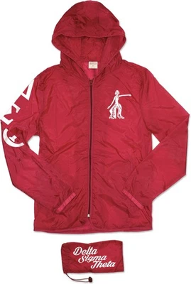 Big Boy Delta Sigma Theta Divine 9 S2 Thin & Light Ladies Jacket With Pocket ... - Image 1 of 2