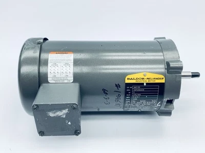 BALDOR JM3155 Industrial Motor 2hp 56J-Fr 5/8"-Shaft OPEN 60hz 3ph 3450rpm - Image 1 of 4