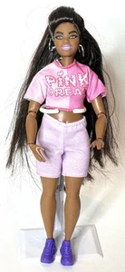Barbie Extra #7 DESNUDA AA Muñeca Curvilínea Articulada Pelo Largo Cara Carnaval - Imagen 1 de 3
