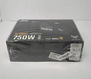 ASUS TUF Gaming 750W 80+ Gold Fully Modular Power Supply Brand New SEALED - Picture 1 of 4