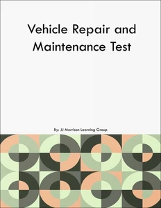 Fahrzeug Reparatur und Wartung Test - Bild 1 von 1