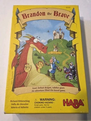 Brandon The Brave Richard Ritterschlag Haba Tile Game 2013 Knight Excellent Cond - Image 1 of 4