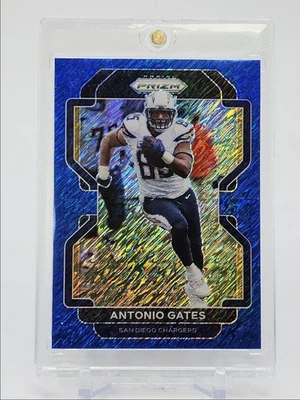 CARGADORES ANTONIO GATES 2021 PANINI PRIZM FOTL AZUL BRILLO SSP/25 Q2101 Foto 1 de 2