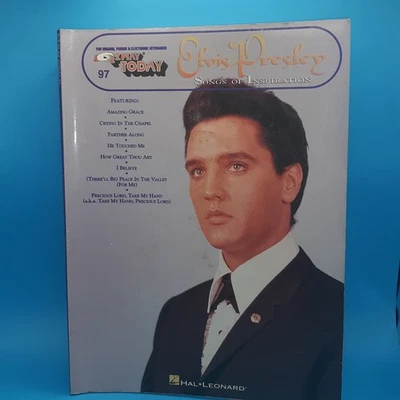 Elvis Presley Songs of Inspiration EZPlay Music Book Hal Leonard Paperback Book - Image 1 of 4