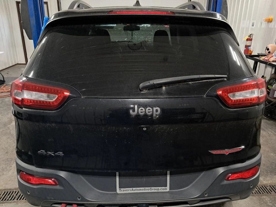 2017 JEEP CHEROKEE Trunk Hatch Tailgate w/Camera 4DR SUV BLK Local Pick Up Only Foto 1 de 4