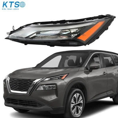 For Nissan Rogue 2021-2023 w/ Halogen Signal LED DRL Upper Headlight - Driver LH - Image 1 of 4