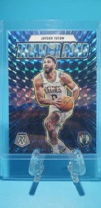 2024-25 Panini Mosaic Reactive Blue Mosaic 20/99 Thunder Road Jayson Tatum no.6 - Picture 1 of 4