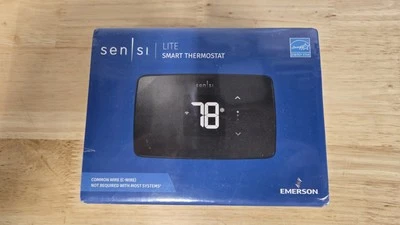 Sensi Lite Smart Thermostat ST25U - BRAND NEW Sealed Black - Image 1 of 4