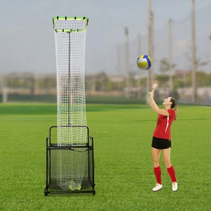 Volleyball Training Equipment Volleyball Setting Trainer Adjustable Height Angle - Picture 1 of 18
