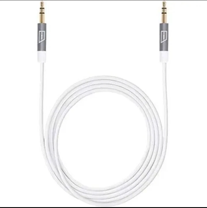iStore ACC100009CAI-ST Aluminum 1.5m 3.5mm 5ft AUX Premium Audio Cable - image 1 of 4