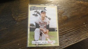 2010 TOPPS MORE TALES OF THE GAME MTOG-4 EDDIE MATHEWS   BASEBALL CARD