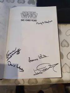 doctor who book signed - Picture 1 of 6