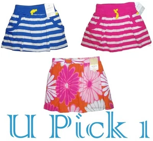 Carters Girls Skirt with Shorts Childrens Kids Summer Playwear Separates Skort - Picture 1 of 7