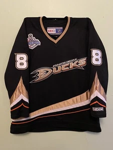 Teemu Selanne Anaheim Ducks 2007 Stanley Cup Jersey CCM XXL - Picture 1 of 3