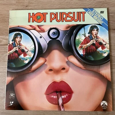 Hot Pursuit 1987 Laserdisc Paramount Home Video Laser Disc - Imagem 1 de 2