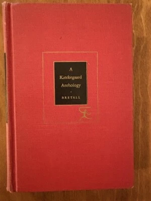 A Kierkegaard Anthology Edited by Robert Bretall 1946 Modern Library New York HB - Imagem 1 de 4