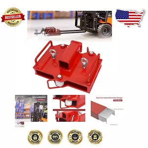 Enganche de remolque para carretilla elevadora Premium de 2"" - acero de alta resistencia con capacidad de 6500 lb - Imagen 1 de 9