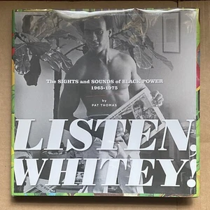*Listen, Whitey! Sights & Sounds of Black Power* Pat Thomas Hardcover book 1st - Picture 1 of 4