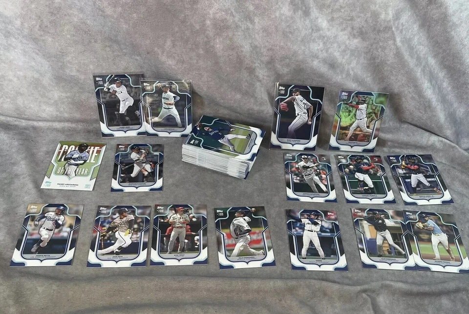 2023 Topps-X Jrod 批量 96 张卡;RC、插入、明星名人堂颜色! Ichiro Soto 银色 — 第 1/4 张图片