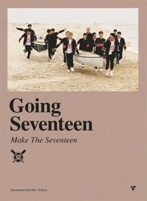 SEVENTEEN [GOING SEVENTEEN] 3rd Mini Album MAKE THE SEVENTEEN CD+Book+2 Card+etc - Image 1 of 4