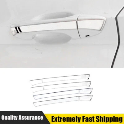 Отделка накладки на внешнюю боковую дверную ручку хромированная сталь для Volkswagen Jetta MK7 19-21 - Изображение 1 из 4