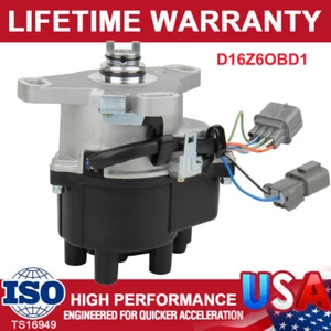 IGNITION DISTRIBUTOR TD44U FOR HONDA CIVIC VTEC, DEL SOL 92-95 OBD1 TD68U TD-44U - Picture 1 of 18
