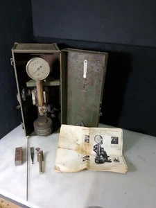 Antique Rare Pat 1910-24 Shore Instruments MFG Scleroscope Hardness Tester W/Box - Picture 1 of 24