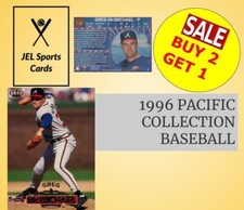1996 PACIFIC COLLECTION BASEBALL~COMPLETE YOUR SET~YOU PICK~BUY 1 GET 1~{BOX21}