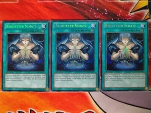 3x BEHÜTETER SCHATZ - DRLG-DE013 Secret Rare / 1. Auflage Near Mint Playset - Bild 1 von 3