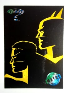 1995 Metal Batman Forever GOLD BLASTER CARD 8 OF 10 - Picture 1 of 1
