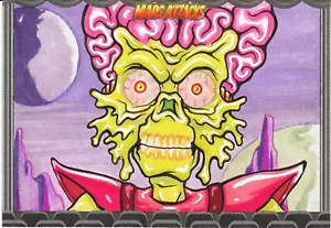 2021 Mars Attacks Uprising Cinema Sketch Card Artist Chris West Ultra Rare - Picture 1 of 2