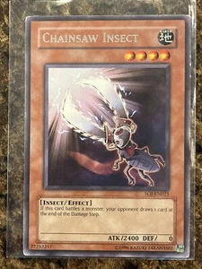 Kettensäge Insekt Schatten der Unendlichkeit #SOI-DE021 selten EX - Bild 1 von 2