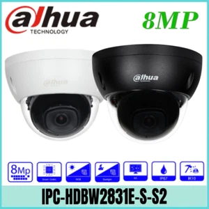 Dahua IPC-HDBW2831E-S-S2 8MP Lite IR Fixed-focal Dome Network PoE IP Camera UK - Picture 1 of 19