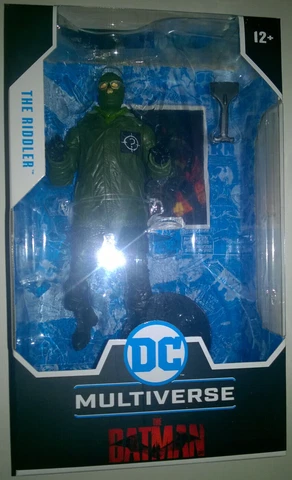 McFarlane DC Comics Multiverse The Riddler (The Batman) Action Figure New in Box Cover