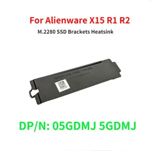 New M.2 2280 SSD Fr DELL Alienware X15 R1 R2 5GDMJ Thermal Bracket Heatsink Vest - Picture 1 of 4