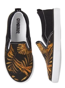 NWT Gymboree Hello Havana Boys Slip On Palm Leaf Shoes Size 6 - Picture 1 of 1