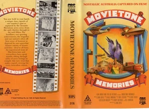 MOVIETONE MEMORIES - VHS -PAL -NEW -Never played!-Original Oz release -Nostalgia - Picture 1 of 1