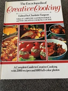 VINTAGE The Encyclopedia of Creative Cooking 1985 Cookbook Recipes Old School - Picture 1 of 1