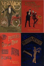 14 Professor Hoffmann Books on Magic Puzzles Tricks Illusions Conjuring on DVD