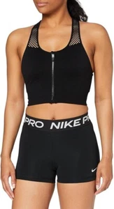 Nike Damen Pro 365 3-Zoll Kompressionsshorts - schwarz weiß - Bild 1 von 5