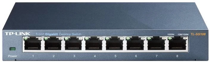 TP-LINK - 8 Port Gigabit Desktop Network Switch - Image 1 of 1