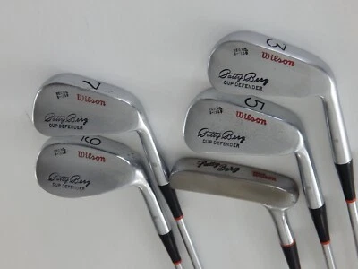 VINTAGE WILSON Patty Berg Cup Defender Iron Set plus Putter - Image 1 of 4