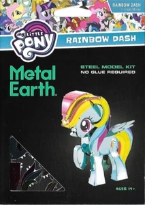 Fascinations Metal Earth My Little Pony REGENBOGEN ARMATURENBRETT 3D Stahl Modellbausatz MMS334 - Bild 1 von 3