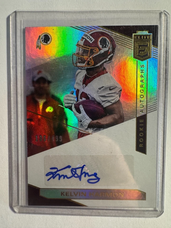 K317,576 - 2019 Elite Rookie Autographs #21 Kelvin Harmon auto #/499 - Image 1 of 1