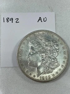 Dólar de plata Morgan de Estados Unidos 1892, detalles como nuevo, 90 % plata - Imagen 1 de 10