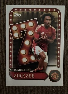 2025-26 Joshua Zirkzee Manchester United Name In Lights SP - Picture 1 of 2