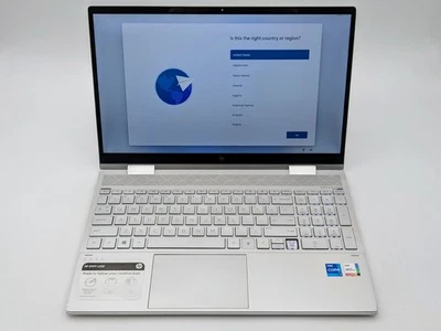 HP ENVY x360 15m-ed1023dx 15" FHD Touch I7-1165G7 512GB SSD 12GB W11 FP Reader - Image 1 of 4