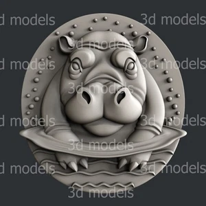 3d STL models for CNC, Artcam, Aspire, hippo P528 - Picture 1 of 4