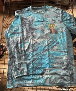 Realtree Camo Fishing Swimming Hunting Shirt UV New With Tags - Picture 1 of 3